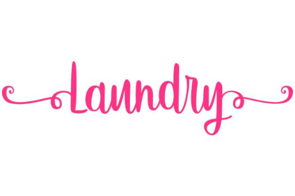 Pink Laundry Logo: A Symbol of Cleanliness and Efficiency