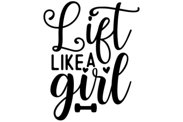 Empowerment Quote: Lift Like a Girl