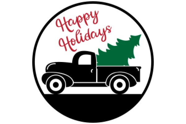 Season's Greetings: A Festive Truck Logo