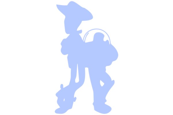 A Silhouette of a Cowboy and His Horse