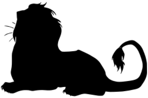 The Silhouette of a Lion: A Symbol of Strength and Majesty