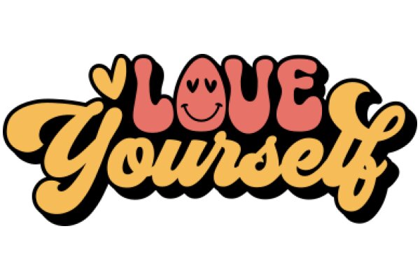 Love Yourself: A Graphic Design for Self-Love and Positivity