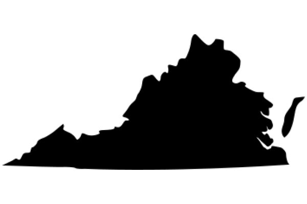 Silhouette of a Mountain Range