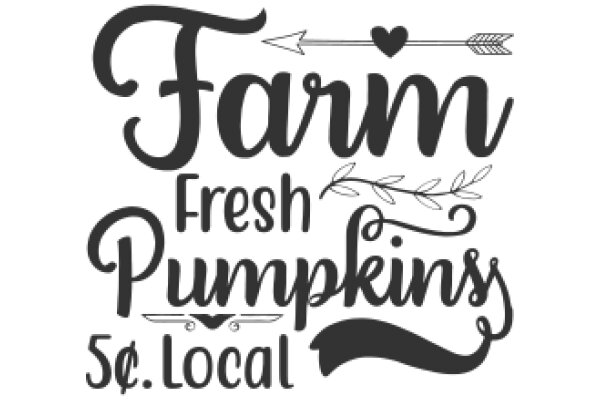 Farm Fresh Pumpkins: $5.Local