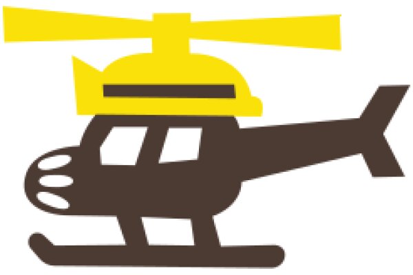 A Yellow Helicopter with a Propeller, Ready for Adventure