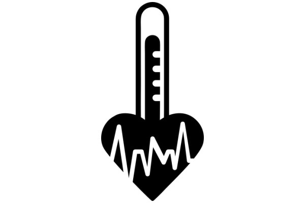 Electrocardiogram (ECG) Monitoring Device Icon