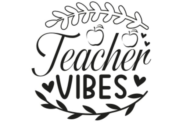 Teacher Vibes: A Symbol of Education and Love