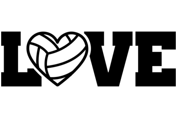 Love for Volleyball: A Graphic Expression