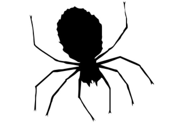 Silhouette of a Spider: A Study in Contrast