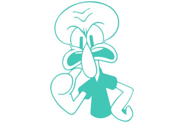 Squidward's Angry Expression: A Playful Take on the Iconic Character