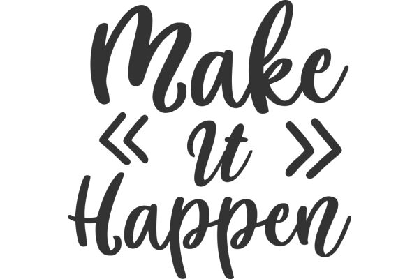 Make It Happen: A Guide to Personal Growth and Success