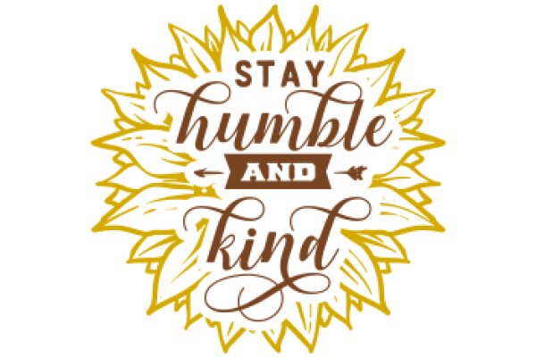 Stay Humble and Kind: A Motivational Quote