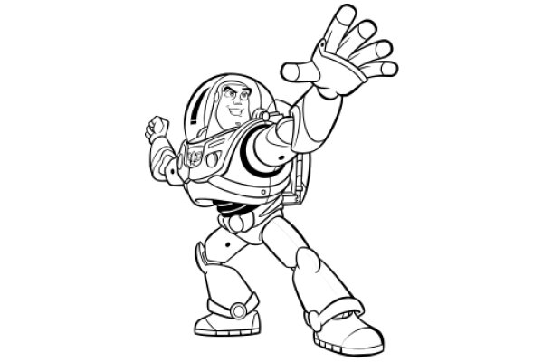 Astro-Adventure: The Cartoon Astronaut