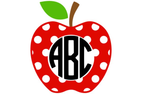 Vibrant Apple with ABC Logo