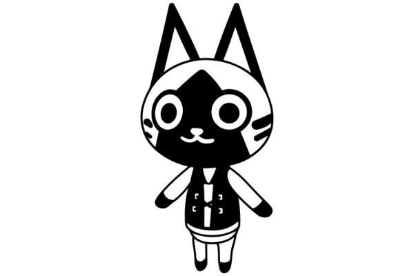 Stylized Cat Character