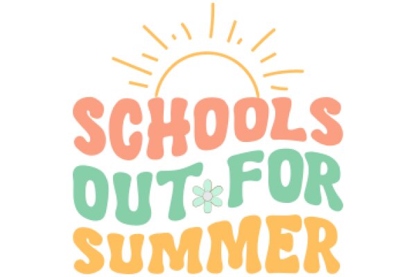 Schools Out for Summer: A Sunny Logo for Summer Fun