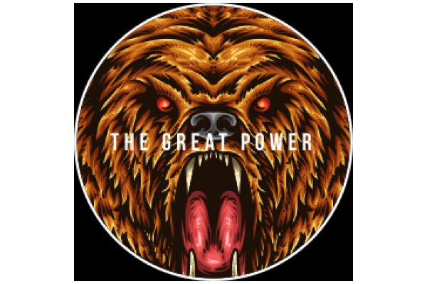 The Great Power: A Graphic Illustration of a Bear's Roar