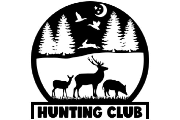 Hunting Club: A Silhouette of Nature's Beauty