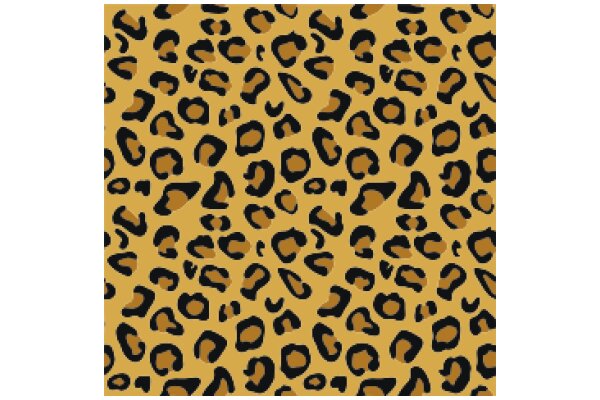 Vibrant Leopard Print Wallpaper