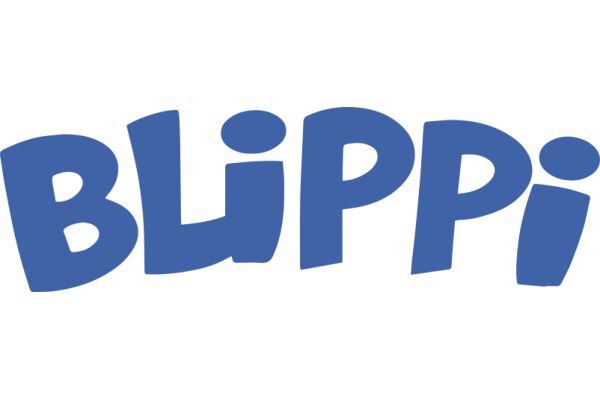 Stylized Blue Lettering of the Word 'BLI' with a 3D Effect