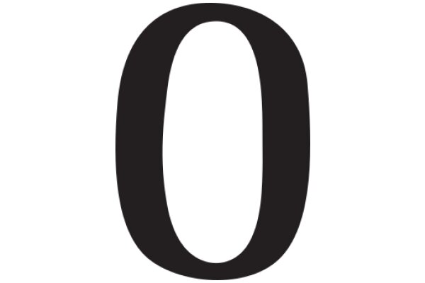 Simplistic Letter 'O'