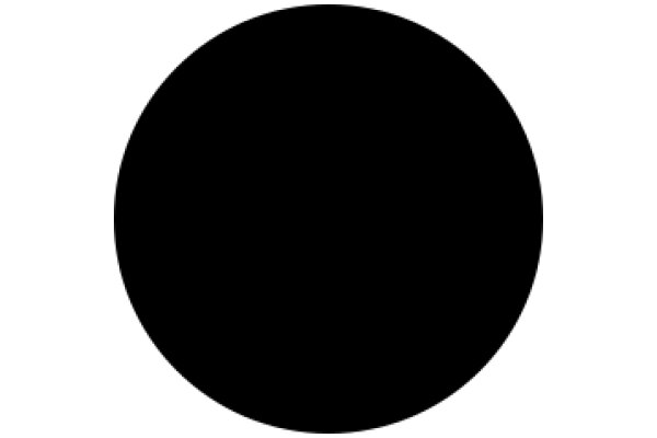 A Solid Black Circle