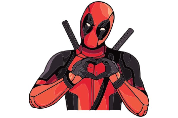 Digital Art: A Stylized Portrayal of Deadpool