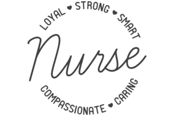 Nurse's Circle of Care: Loyalty, Strength, Smart, Compassionate