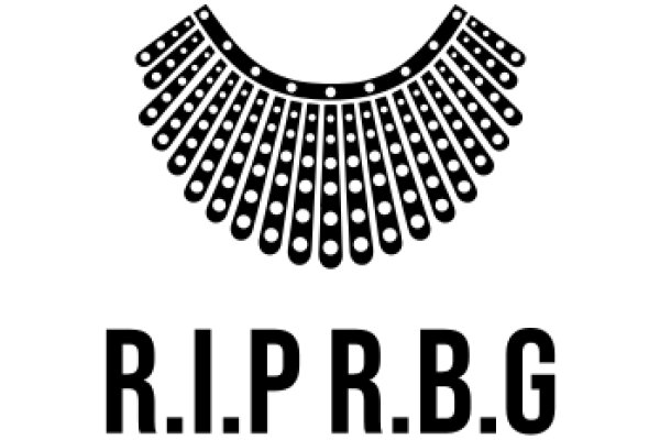 Stylized Necklace Design with R.I.P.G. Text