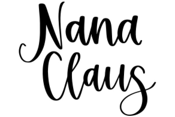 Stylish Sign for Nana Claus