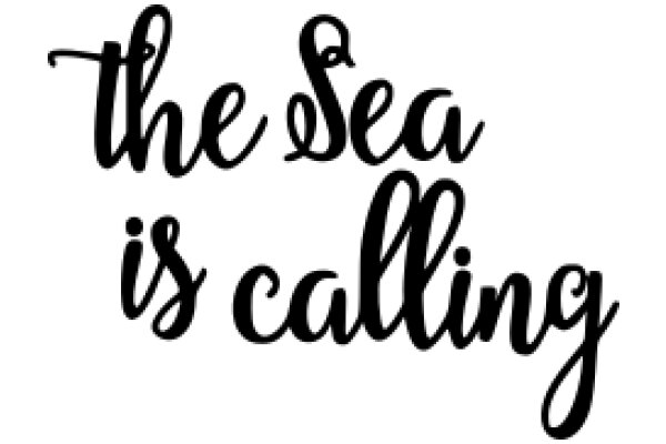 The Sea Is Calling: A Message of Serenity and Adventure