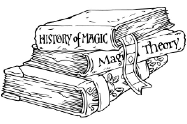 A Stack of Books on the History of Magic and Theory