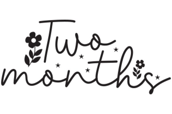 Two Months of Celebration: A Flowery Greeting Card