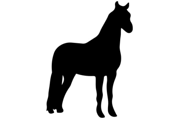 Silhouette of a Horse: A Portrait