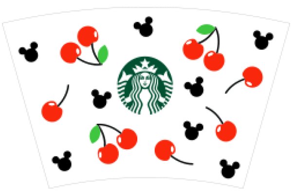 A Starbucks-themed Puzzle: Find the Hidden Cherries and Mickey Mouse Heads