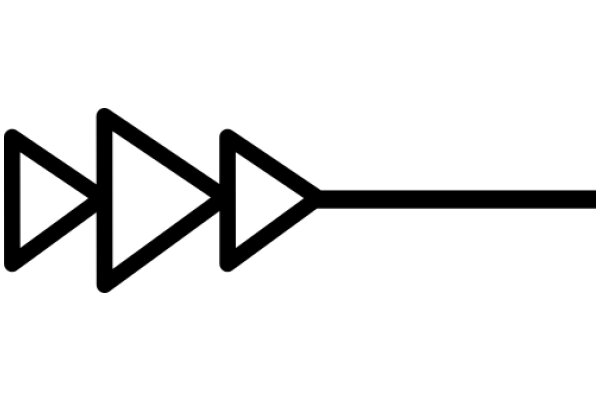 Simplistic Icon of an Arrow