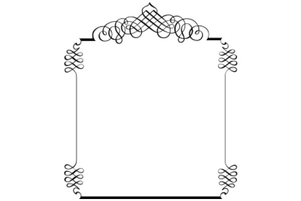 A Simple, Elegant Frame with Scrolled Designs