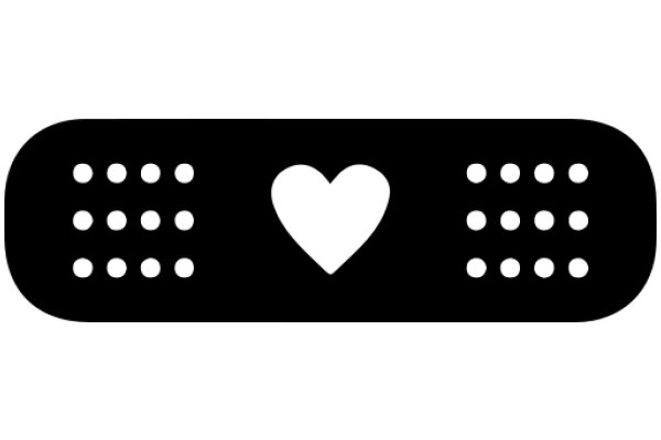 A Icon of a Heart and Dots, Representing a First Aid Kit