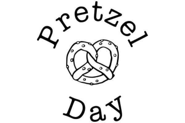 Celebrating Pretzel Day with a Hand-Drawn Sign