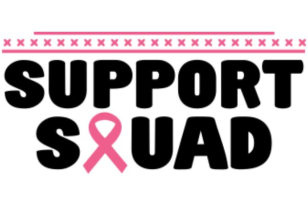 Support Squad: A Pink Ribbon for Breast Cancer Awareness