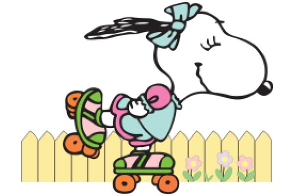 Snoopy's Skateboard Adventure: A Day of Fun and Friendship