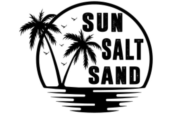 Sun, Salt, and Sand: A Graphic Design of a Beach Scene