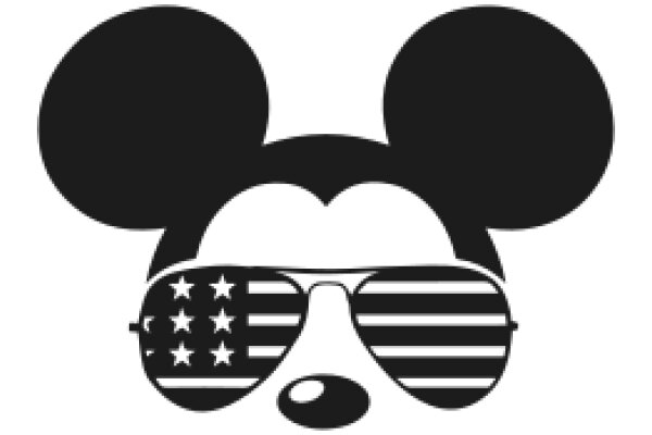 Stylish Mickey Mouse Sunglasses Logo