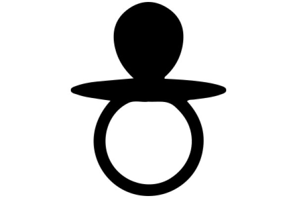 Simplistic Icon of a Baby Bottle