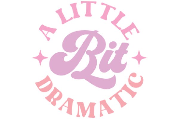 A Little Bit of Drama: A Pink Logo for a Theatre Company