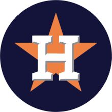 Stylized Logo with Star and Letter 'H' in Orange and Blue