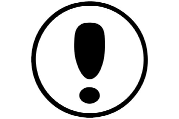 A Simple, Icon of a Caution Sign