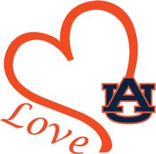 Auburn University Love Logo