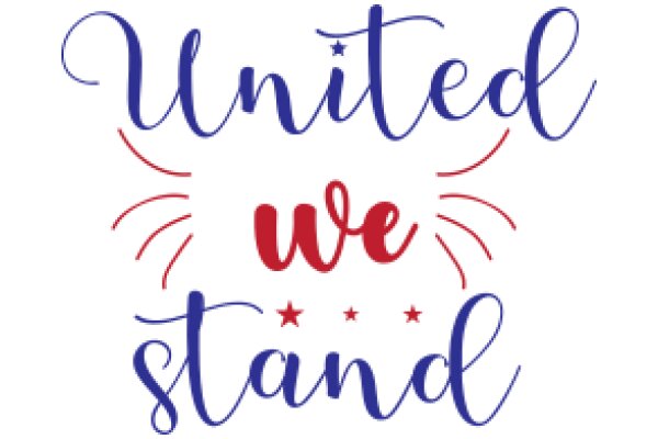 United We Stand: A Graphic Design of Patriotism