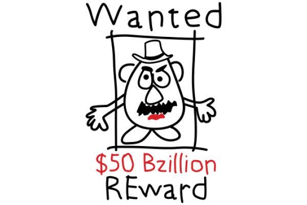 Wanted Poster for $50 Billion Reward